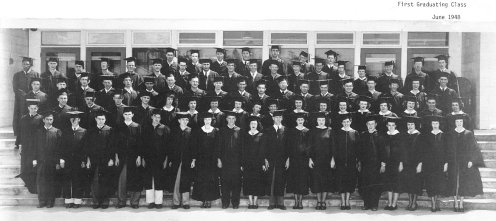 Olympic College First Graduating Class 1948