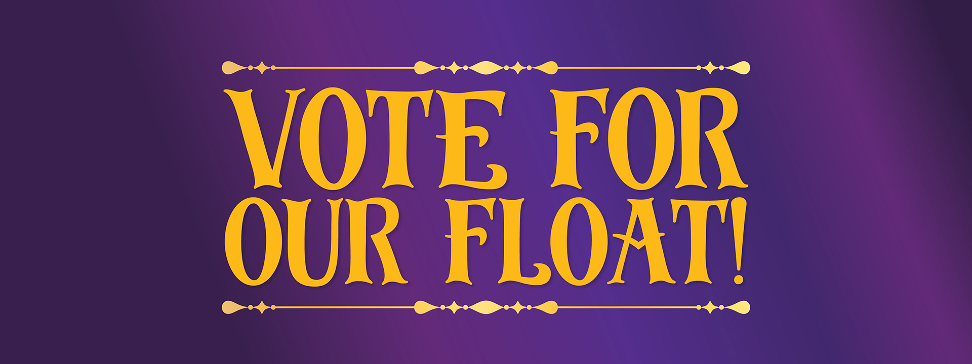 Vote for our Float!